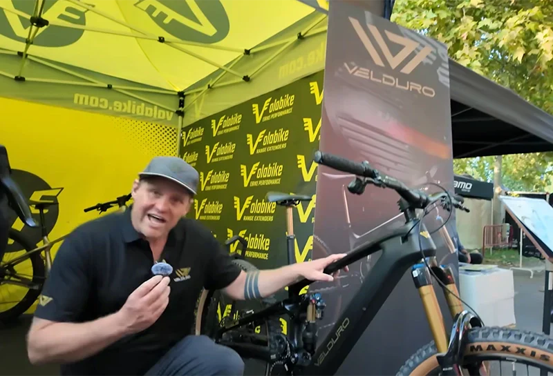 velduro bikes at sea otter bike show 2025