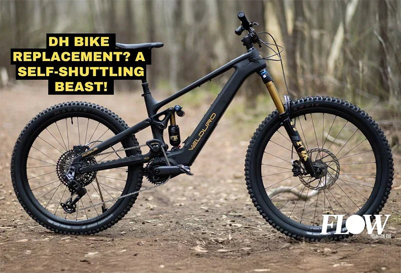 Flow Mountain Bike Reviews the Velduro Rogue avinox enduro emtb