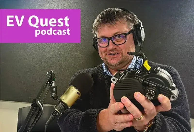 velduro bikes on the ev quest podcast