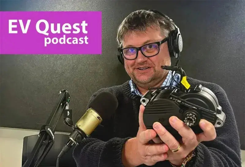 velduro bikes on the ev quest podcast
