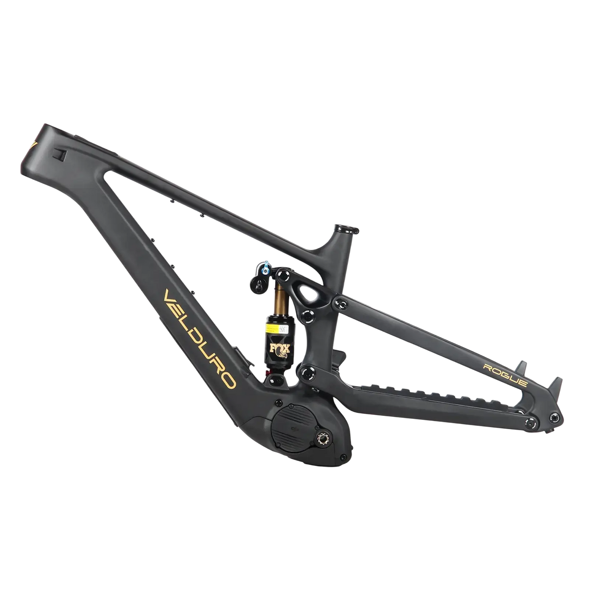 Velduro Rogue frameset – carbon monocoque med integrerat 800 Wh-batteri